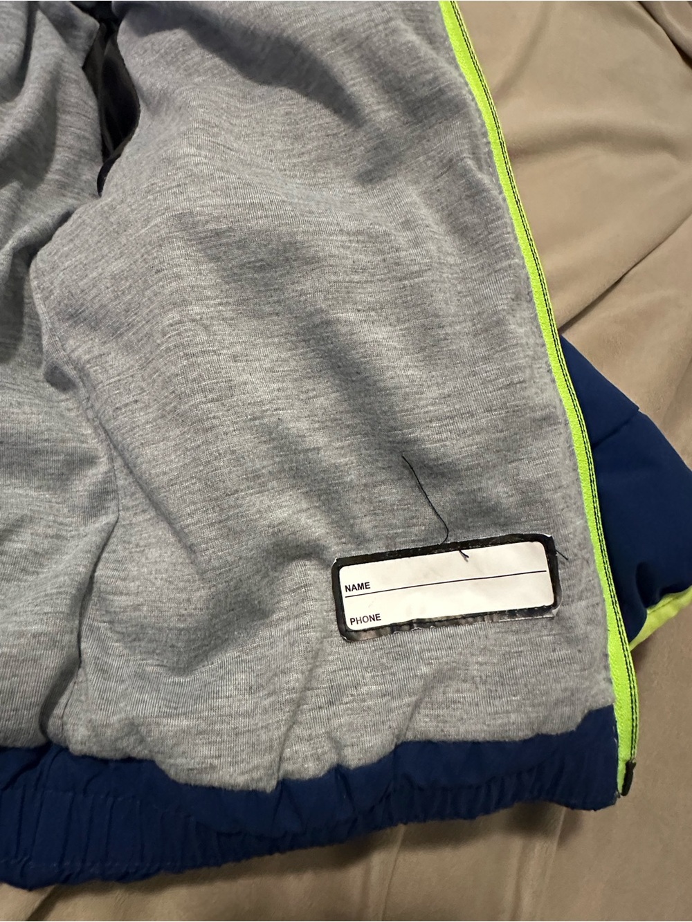Gerry Weber Green Jacket with Navy and Neon Trim Size 3T